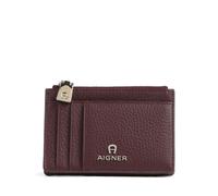 Aigner Fashion Kreditkartenetui dunkelrot, Leder, Damen