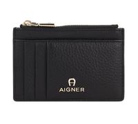 AIGNER Fashion Kreditkartenetui Leder 12 cm schwarz