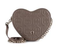 AIGNER Fashion Schultertasche Leder 19 cm grau