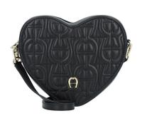 Aigner Schultertasche Herz / Pouch Heart, Schwarz