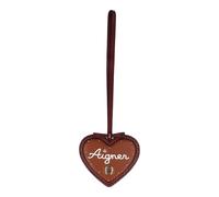 AIGNER Fashion Taschenanhänger Leder 8 cm rot
