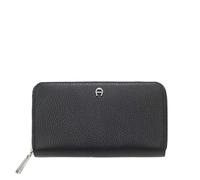 AIGNER Basics Geldbörse Leder 19 cm schwarz (156584-00-0007)