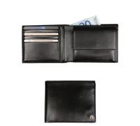 AIGNER Geldbörse Herren Leder schwarz, One Size