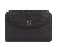 AIGNER Geldbörse RFID Schutz Leder 14 cm schwarz