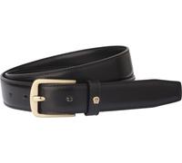 "Aigner Gürtel Basic mit S-Schließe gold 125564, schwarz" 95 cm