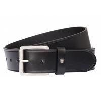 "Aigner Gürtel Casual mit S-Schließe silber 127339, schwarz" 80 cm