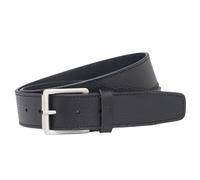 "Aigner Gürtel Casual silber 127097, Schwarz" 80 cm
