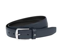 "Aigner Gürtel Basic mit S-Schließe Silber 125554, Marine" 100 cm