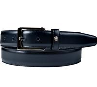 AIGNER Gürtel Herren Glattleder blau, 115 CM (37 INCH)