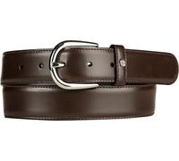 AIGNER Gürtel Herren Glattleder braun, 80 CM (30 INCH)