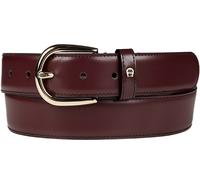 AIGNER Gürtel Herren Glattleder rot, 85 CM (31 INCH)