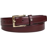 AIGNER Gürtel Herren Glattleder rot, 95 CM (33 INCH)
