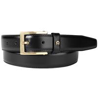 AIGNER Gürtel Herren Glattleder schwarz, 110 CM (36 INCH)