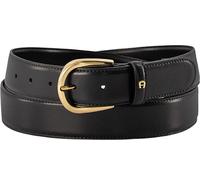 AIGNER Gürtel Herren Glattleder schwarz, 80 CM (30 INCH)