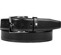 AIGNER Gürtel Herren Glattleder schwarz, 85 CM (31 INCH)