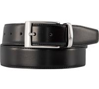 AIGNER Gürtel Herren Glattleder schwarz, 90 CM (32 INCH)