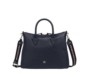 AIGNER - Handtasche Zita Handbag M Cosmic Blue Dunkelblau - Gr. - L