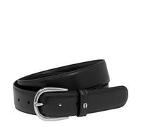 AIGNER - Herrengürtel Business Belt Black Schwarz, 85 CM
