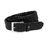 Aigner Men Business Flechtgürtel Leder 3,5 cm 105 black