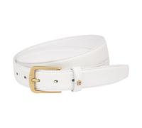 AIGNER - Herrengürtel Gürtel 3 Cm White Weiß, 95 CM