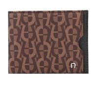 AIGNER Icon Cover Geldbörse RFID Leder 11 cm braun