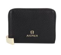 AIGNER Ivy Geldbörse RFID Schutz Leder 11.5 cm schwarz