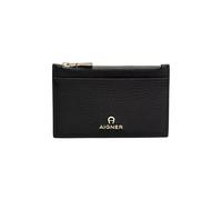 Aigner Ivy Kartenetui Kreditkartenetui Universal Schwarz mit goldenen Details