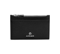 AIGNER Ivy Kreditkartenetui Leder 13,5 cm silberfarben