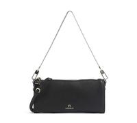 Aigner Ivy S Schultertasche schwarz, genarbtes Rindsleder, Damen