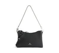 Aigner Ivy S Schultertasche schwarz, genarbtes Rindsleder, Damen