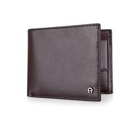 AIGNER Daily Basis Geldbörse Leder 11 cm brown (152673-01-0001)