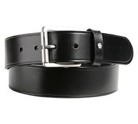 AIGNER Ledergürtel Herren Glattleder schwarz, 105 CM (35 INCH)