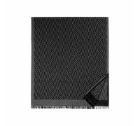 Aigner Logo Schal, Schwarz