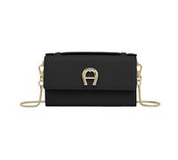 AIGNER Fashion Clutch Geldbörse Leder 19 cm black