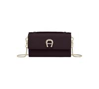 Aigner Logo Wallet on Chain / Schultertasche, Soil Brown