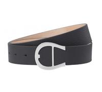 "Aigner Logogürtel Silber 126555, Schwarz" 90 cm
