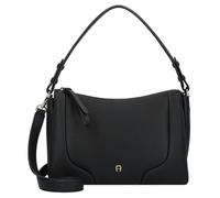 AIGNER Mara Schultertasche Leder 26 cm schwarz