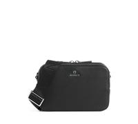 Aigner Matteo Umhängetasche schwarz, genarbtes Rindsleder, Unisex