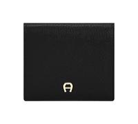 Aigner Portemmonaie Paola, Black | charakteristische AIGNER-Hufeisenbeschlag