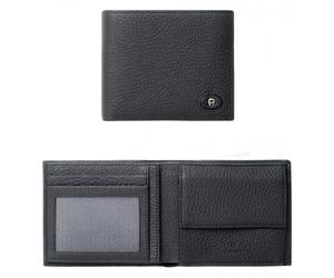 Aigner Portemonnaie 152940, Querformat schwarz