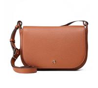 AIGNER Pura Umhängetasche Leder 26 cm braun