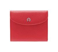 AIGNER Basics II Geldbörse Leder 12 cm burnt red