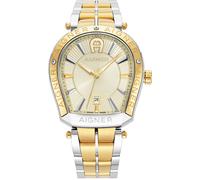 Aigner Rovigo AGW.246002 champagner silber gold Edelstahl Herren Uhr NEU