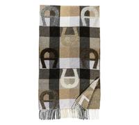 AIGNER - Schal Logo 3 Braun