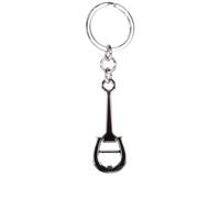 AIGNER Schlüsselanhänger Logo 180-044 Black Silver