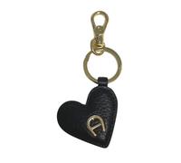 Aigner Schlüsselanhänger / Taschenanhänger Herz, Schwarz