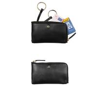 AIGNER Schlüsseletui Herren Leder schwarz, One Size