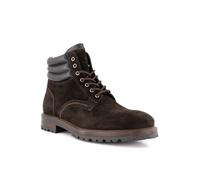 AIGNER Schnürboots Herren Veloursleder braun, 41 (7.5)