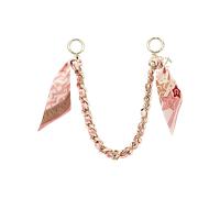 Aigner Schulterriemen mit Tuch, Gold-Morning Rose