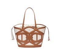 Aigner Schultertasche / Shopper Azzurra M, Cognac Brown
